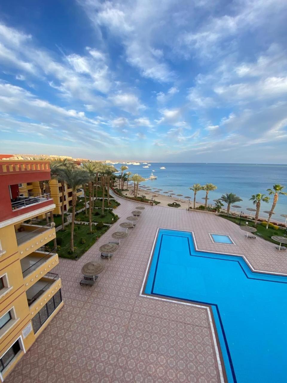 Esplanada Hotel Apartments Hurghada Bagian luar foto